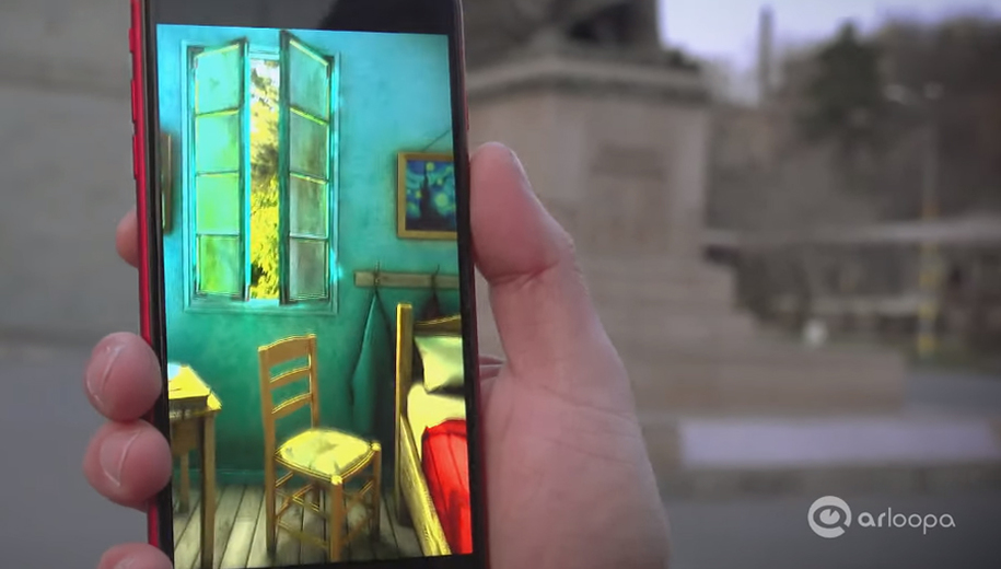 EXHIBITION AR ROOM OF VAN GOG