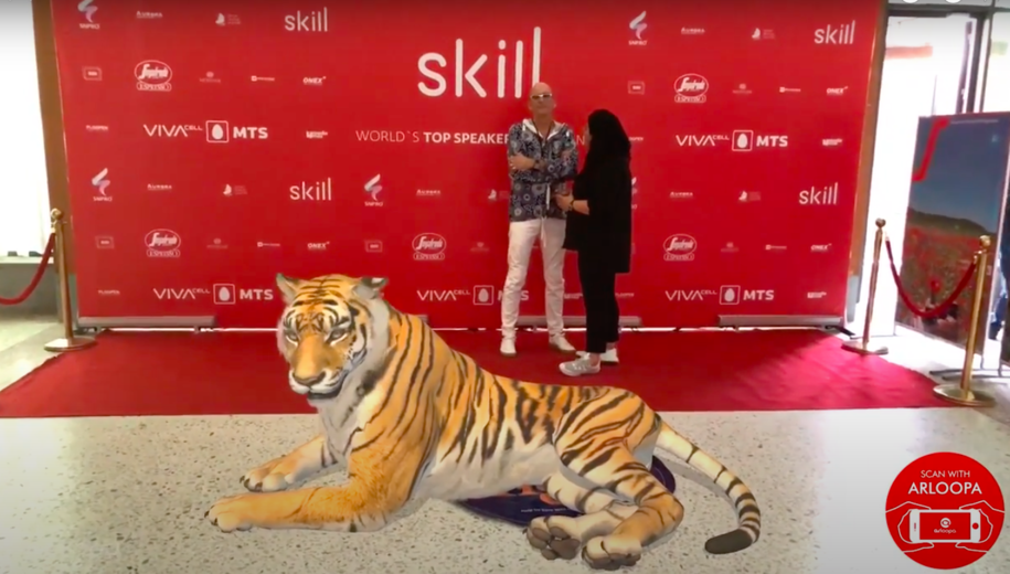3D PHOTOZONE WITH TIGER