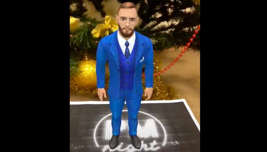3D MODEL OF CONOR MCGREGOR