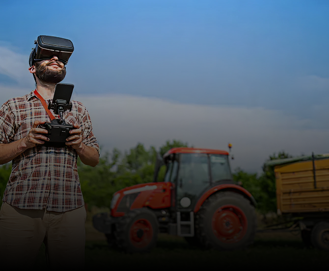 VR Simulations of Agricultural Processes