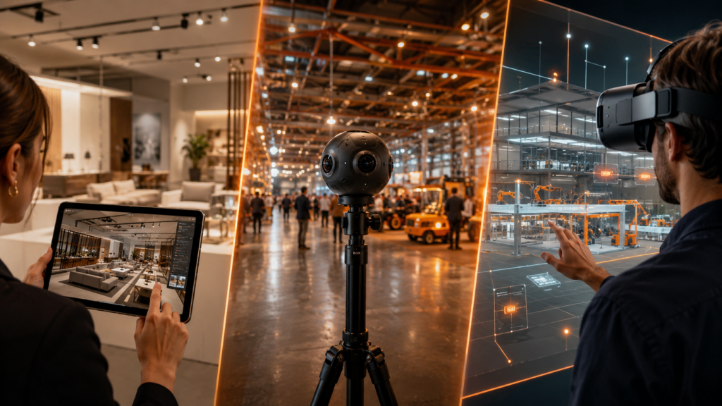 3D Tour, 360° Video or VR Tour: Which Format Should You Choose for Business Presentation?